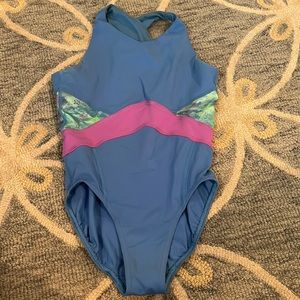 Ivivva Blue and Pink Swimsuit